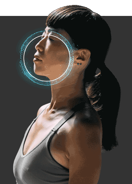 ethnic-woman-eyes-closed-facing-left-otolaryngology