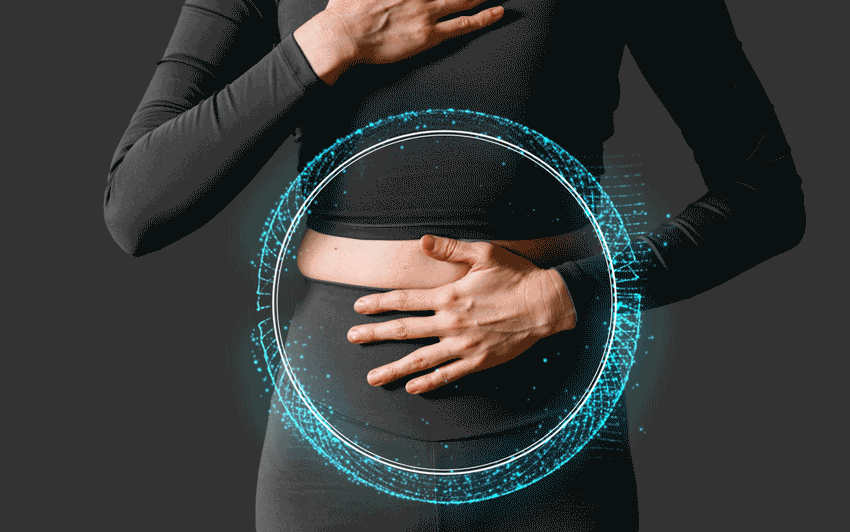 woman-holding-stomach-area-urinary-tract-infection