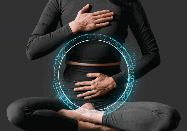 woman-sitting-cross-legged-with-hands-on-chest-and-stomach-genitourinary-infections