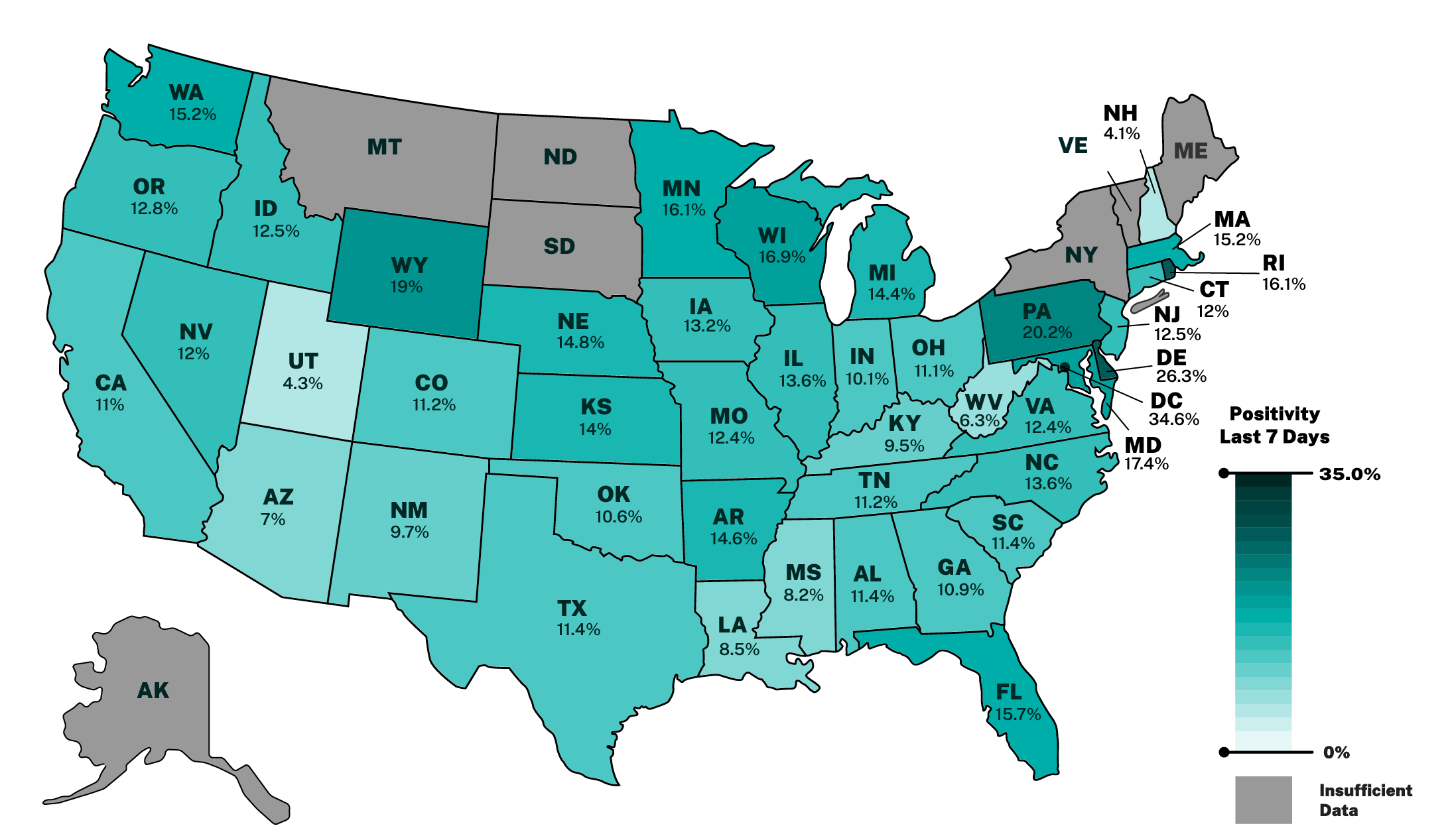Jan10 State Map US state map